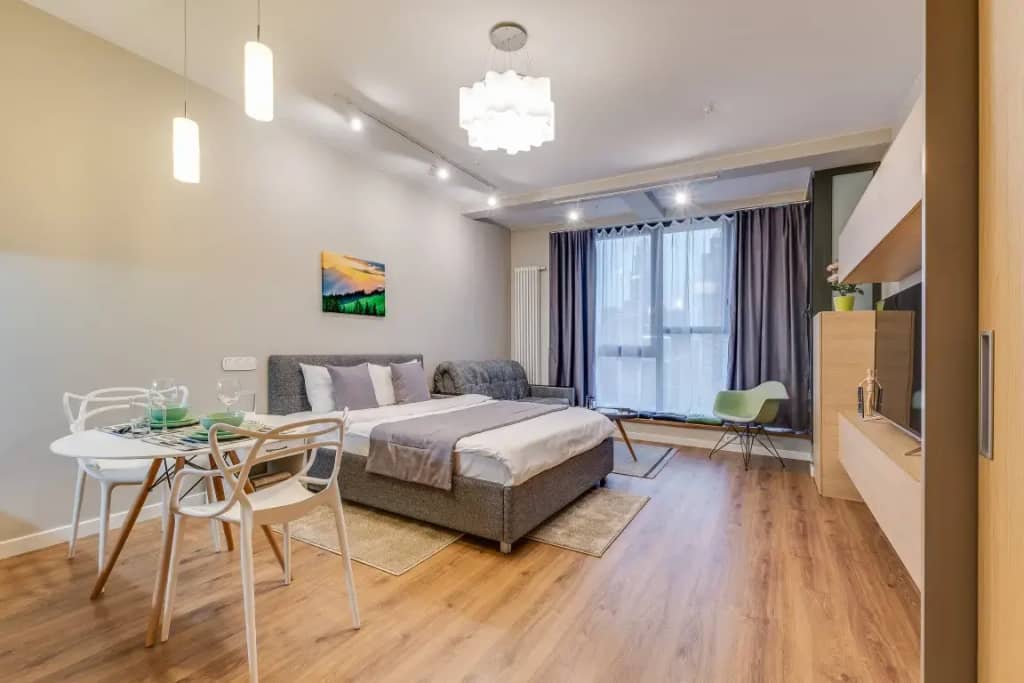Апартаменты Комфорт с Видом на Город Business Apartments: фото 4