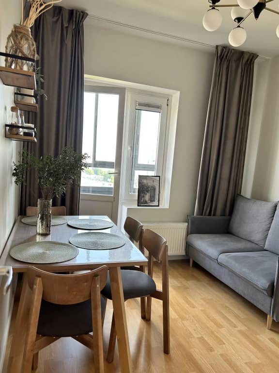 Квартира Сканди однокомнатные Piter Apartments с кондиционером: фото 5