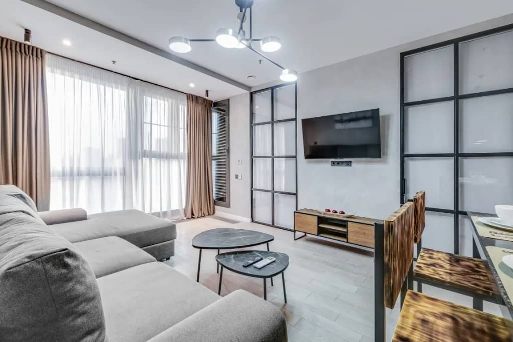 Апартаменты Двухкомнатные Премиум с Красивым Видом Business Apartments: фото 5