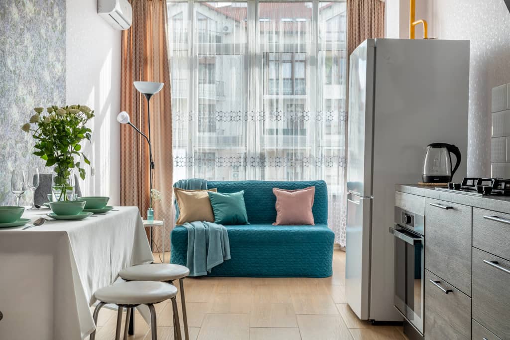 Апартаменты с Видом на Гоpы от Home Group apartments: фото 4
