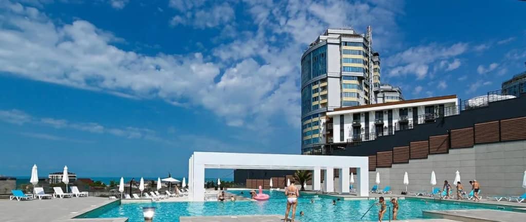 Апартаменты Студия с видом на море МореСолнцеАпарт: фото 7