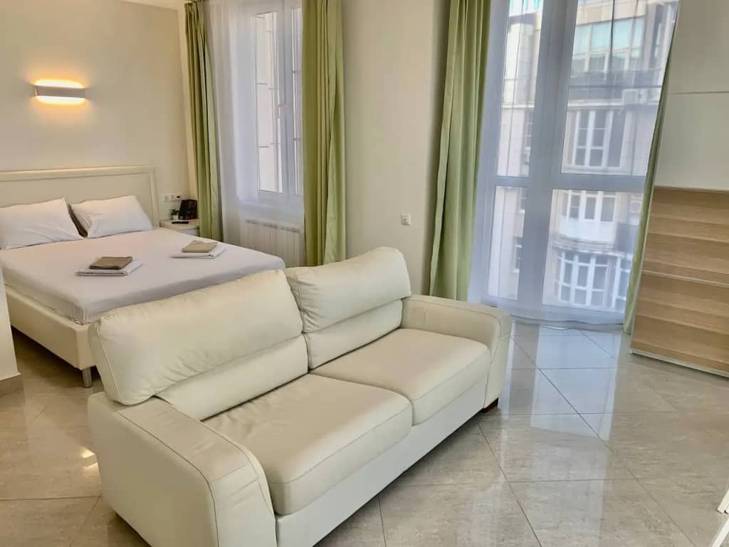 Апартаменты Панорамная студия с видом горы. Sunrayhome: фото 6