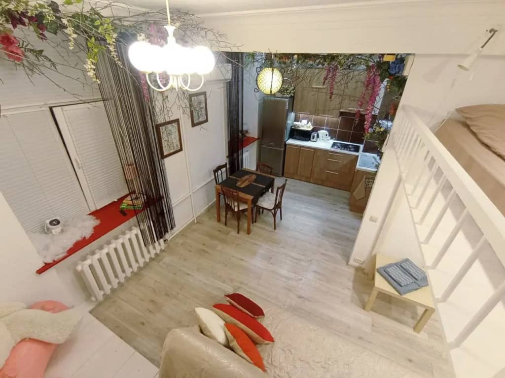 Квартира Студия с авторским декором Сказочный лес в красивом доме: фото 5