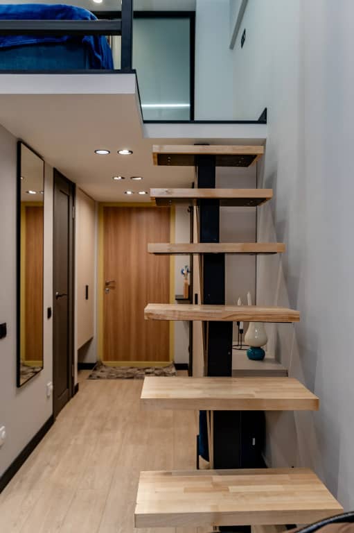 Апартаменты Эстетская студия Zen Home со вторым этажом: фото 5