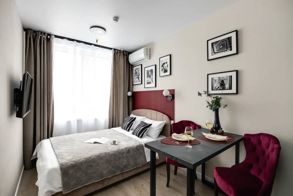 Апартаменты Квартира студия, 25м2, Берёзовая Aллея 19к3: фото 7