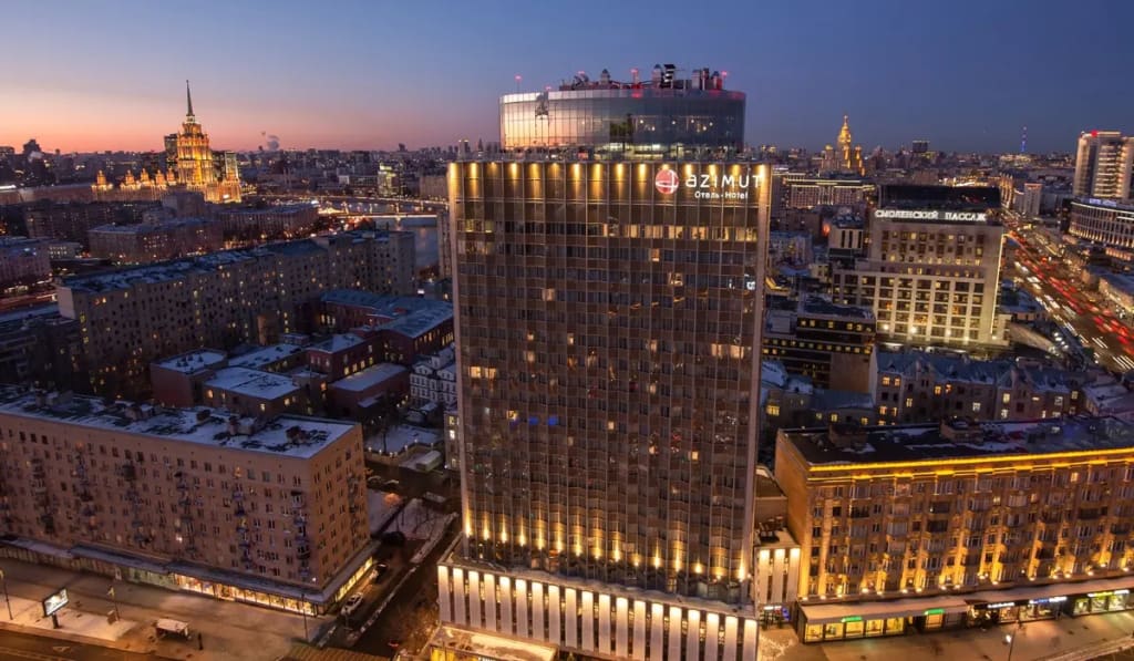AZIMUT Сити Отель Смоленская Москва фото