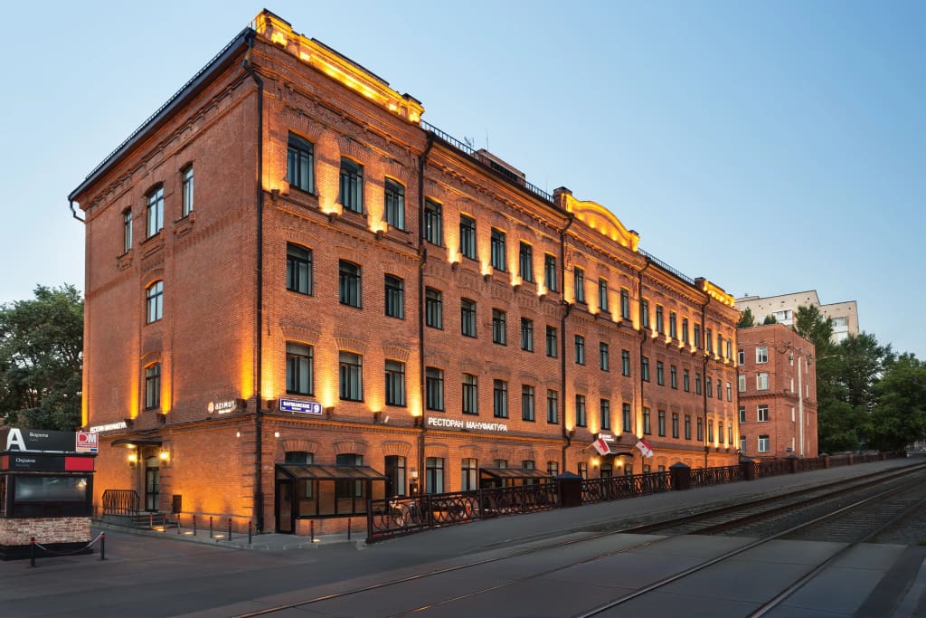 AZIMUT Сити Отель Тульская Москва фото