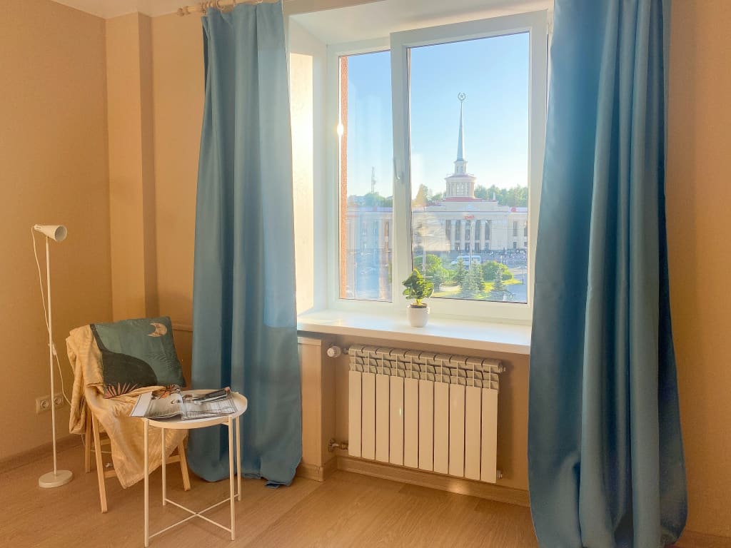 Апартаменты двухкомнатные с Видом на Привокзальную Площадь Hygge Karelia фото