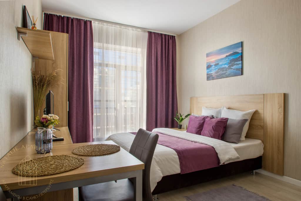 Апартаменты Студия Natalie Apartments Пулковское шоссе 14с6: фото 2