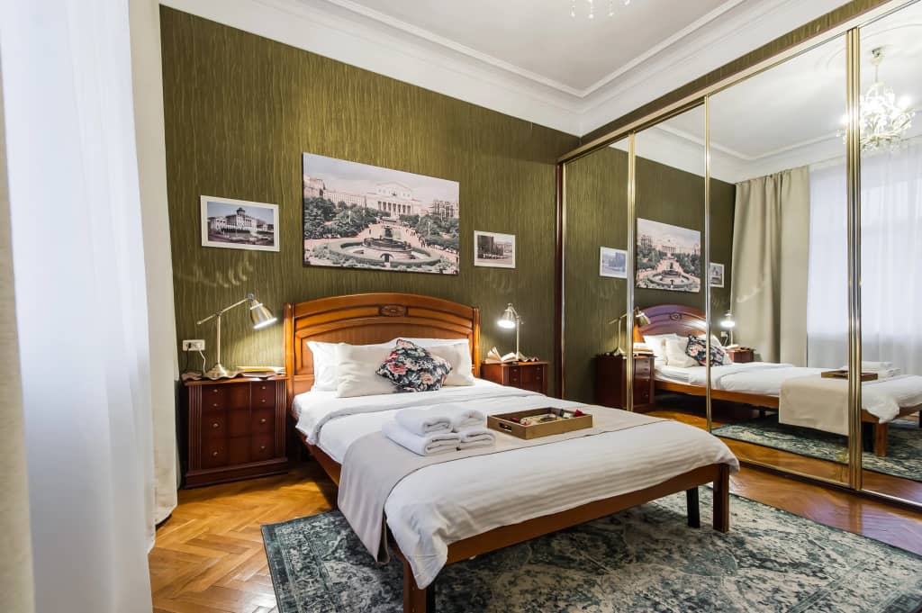 Апартаменты GM на Москва-реке с Видом на Набережную и Сталинскую высотку: фото 7