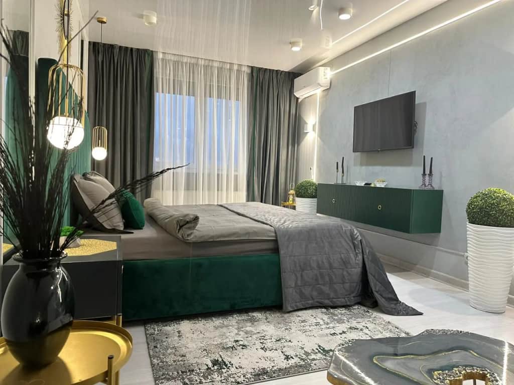 Апартаменты класса люкс и красивым видом из окна "Emerald room": фото 2
