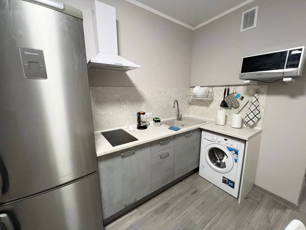 Апартаменты 1-комнатная квартира люкс Bedroom Suite в ЖК Старый центр: фото 6