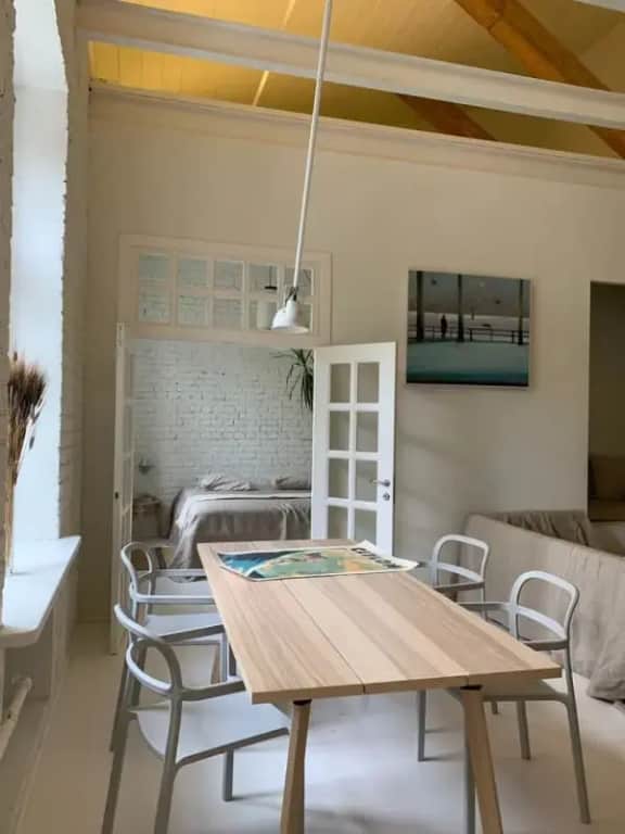Апартаменты Flat Inn с камином в арт-лофте рядом с метро Комсомольская: фото 3