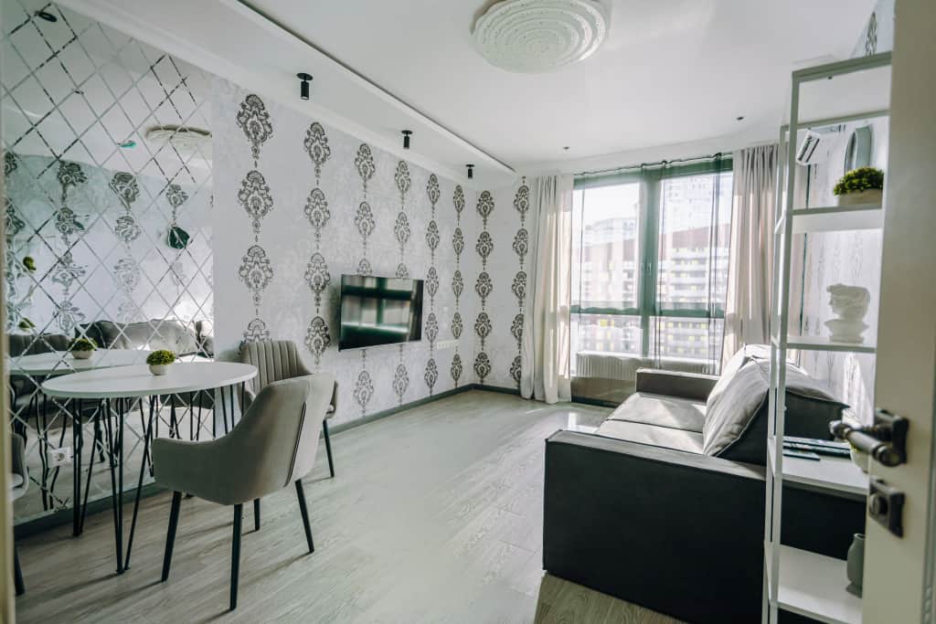 Апартаменты Lalapart Classic четырехместная 48 м в ЖК Лайнер: фото 2