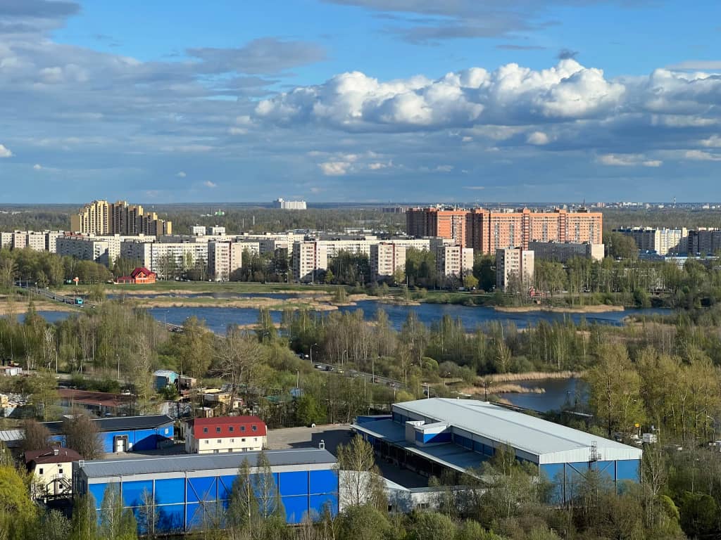 Апартаменты Вид на Неву с высоты птичьего полёта: фото 6