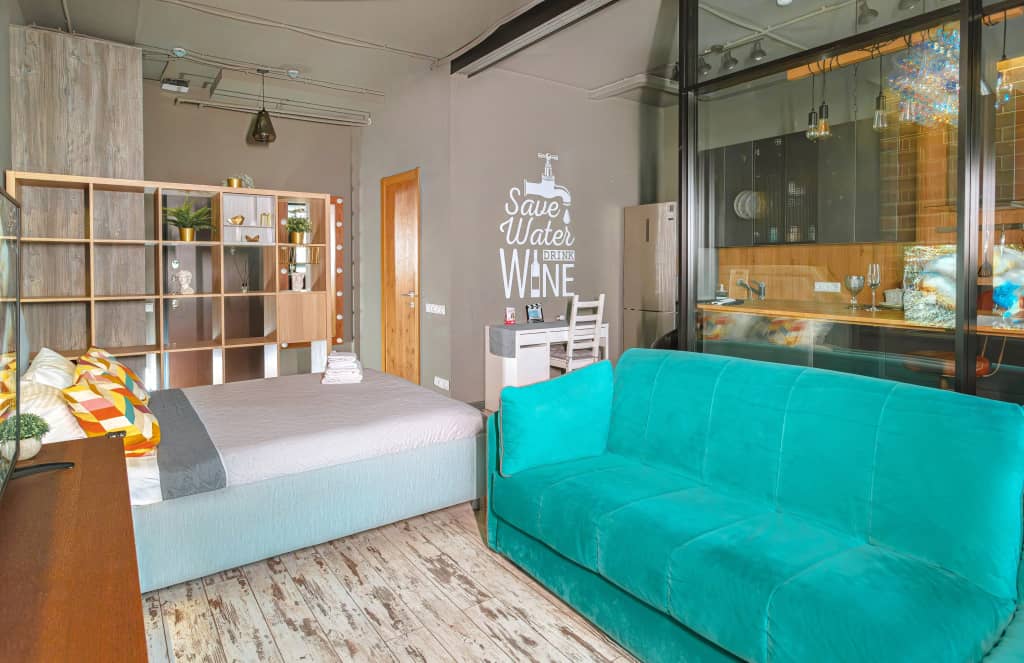 Апартаменты Lalapart Bubble Quest с просторной кухней у метро Дмитровская: фото 7
