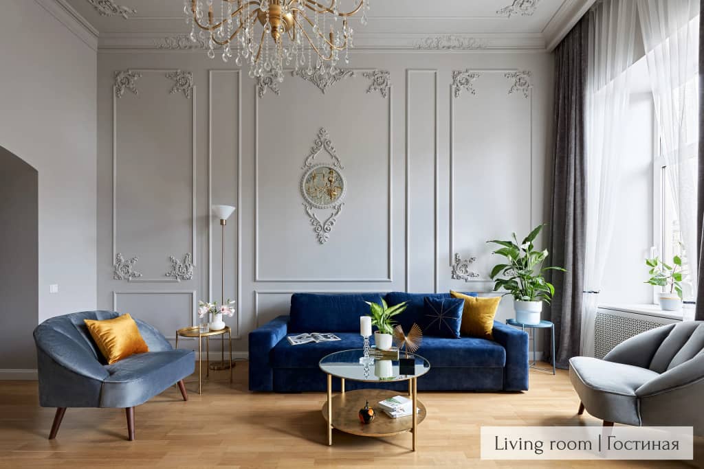 Апартаменты Minin Apartments с видом на Фонтанку 130 кв.м.: фото 7