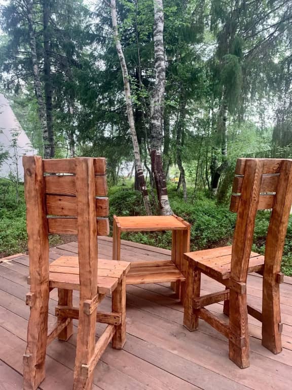 Глэмпинг Типи на берегу Белого моря: фото 6