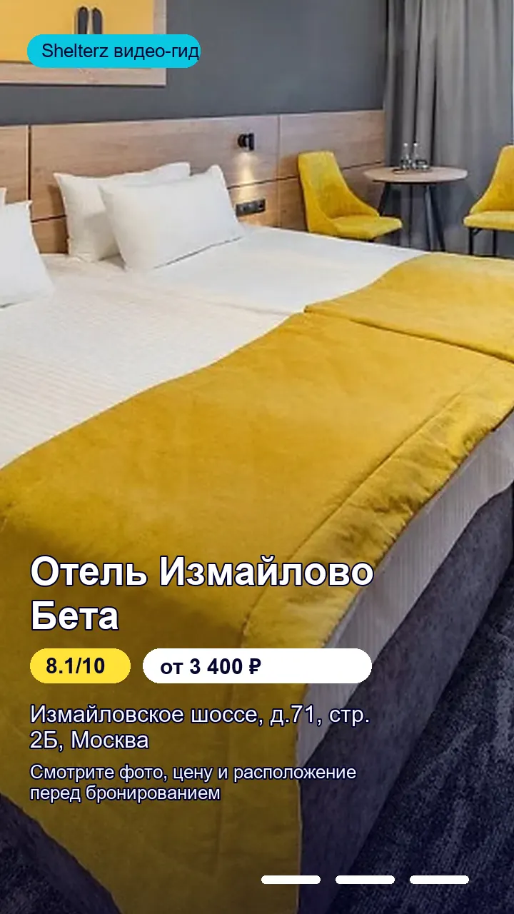 Видеообзор Отель Izmailovo Beta: номера, локация и цена от